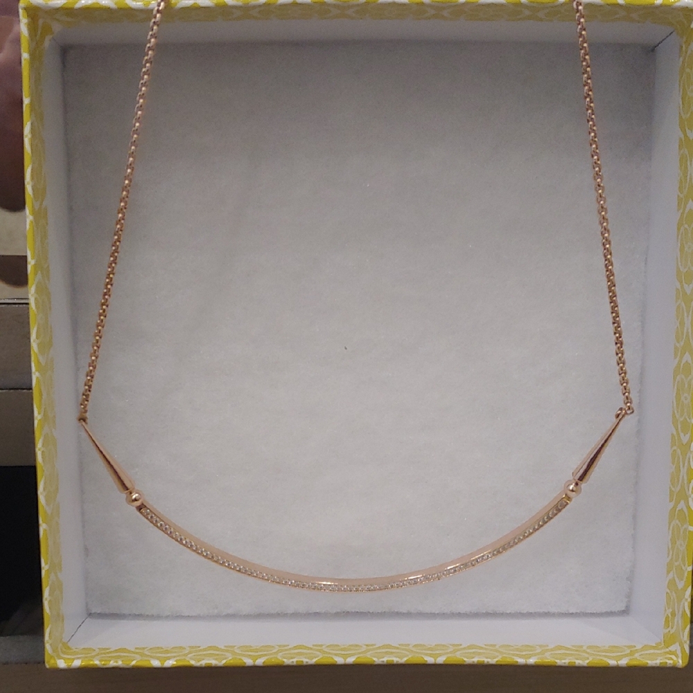 Kendra Scott Rose Gold Necklace